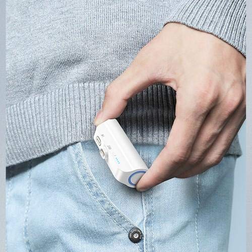 MagnetoBoost 3000mAh Portable Power Bank Winter White